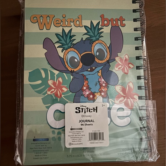 Disney Stitch Squishy Journal - Picture 2 of 2